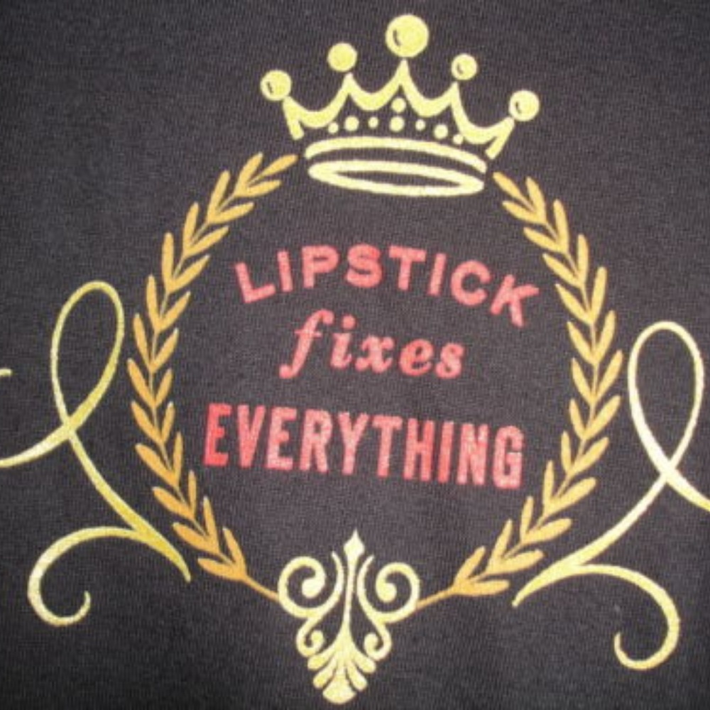 Lipstick Fixes Everything Relevant Brand T-Shirt